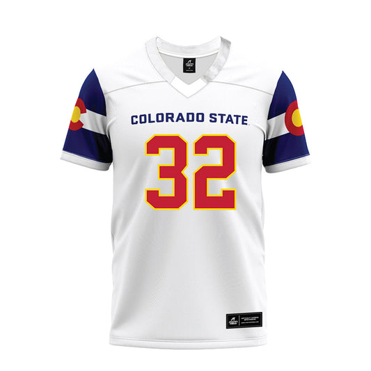 Colorado State - NCAA Football : D'Angelo Hagans - State Pride Premium Football Jersey-0