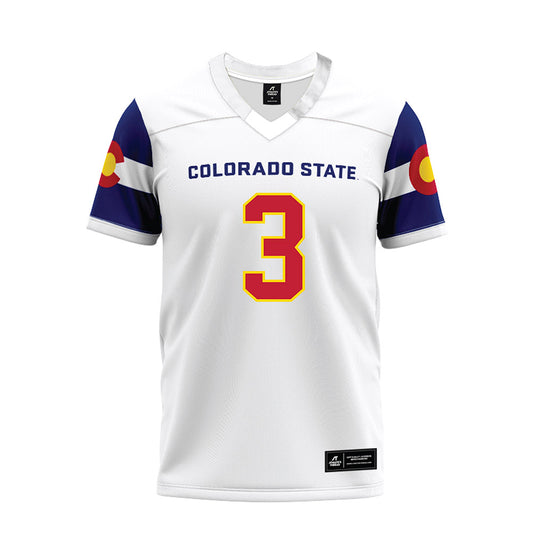 Colorado State - NCAA Football : Dagan Myers - State Pride Premium Football Jersey-0