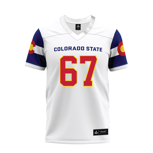Colorado State - NCAA Football : Dylan Freebury - State Pride Premium Football Jersey-0
