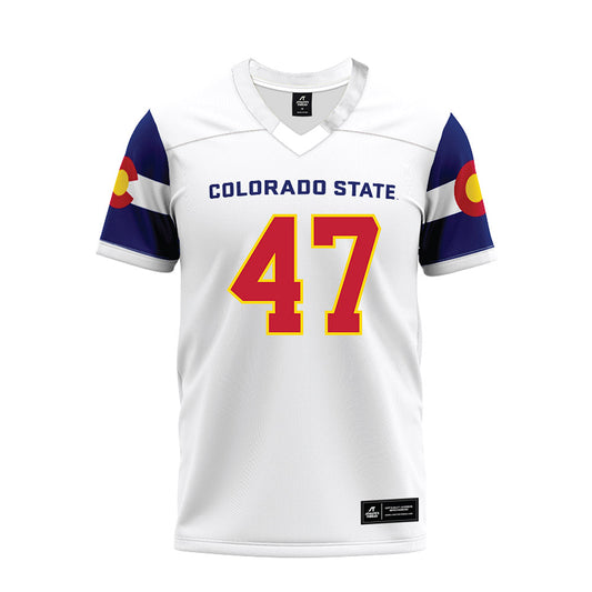 Colorado State - NCAA Football : Drew Rodriguez - State Pride Premium Football Jersey