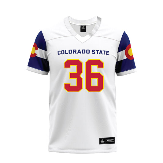 Colorado State - NCAA Football : Casey Carr - State Pride Premium Football Jersey-0