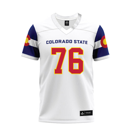 Colorado State - NCAA Football : Alex Foster - State Pride Premium Football Jersey-0