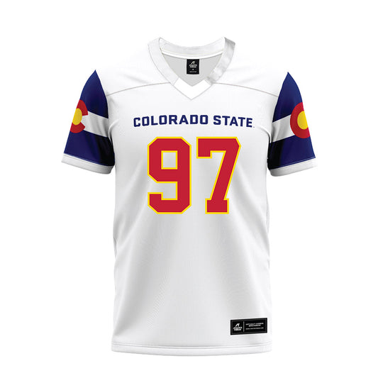 Colorado State - NCAA Football : Edmari Binion - State Pride Premium Football Jersey-0