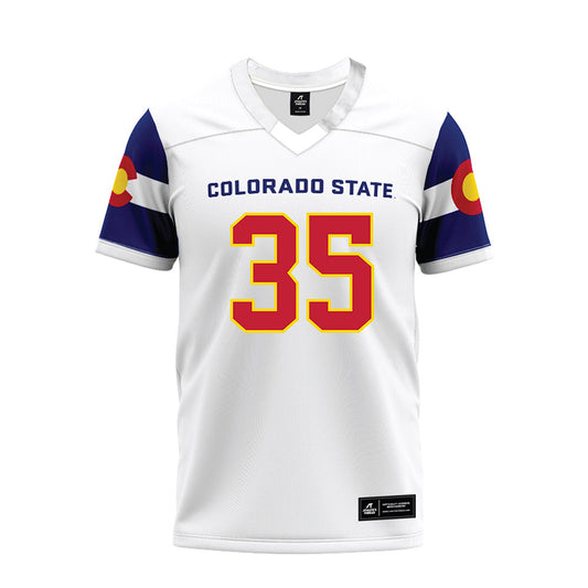 Colorado State - NCAA Football : Payne Williams III - State Pride Premium Football Jersey-0