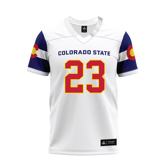 Colorado State - NCAA Football : Jaseim Mitchell - State Pride Premium Football Jersey