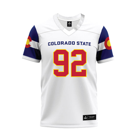 Colorado State - NCAA Football : Mukendi Wa-kalonji - State Pride Premium Football Jersey