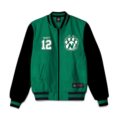 Northwest Missouri State - NCAA Baseball : Bronco Whitt - Bomber Jacket-0