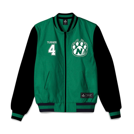 Northwest Missouri State - NCAA Football : Cael Turner - Bomber Jacket-0