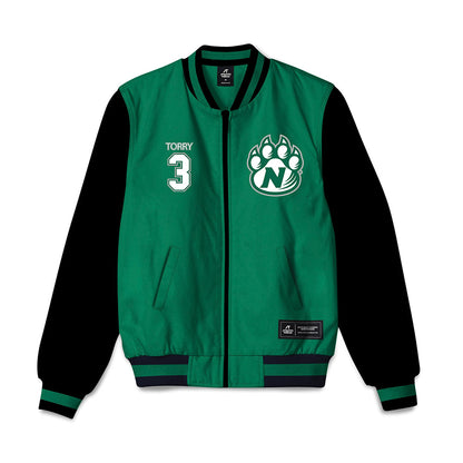 Northwest Missouri State - NCAA Football : Jackson Torry - Bomber Jacket-0