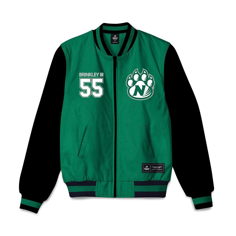 Northwest Missouri State - NCAA Football : Lorenzo Brinkley III - Bomber Jacket-0