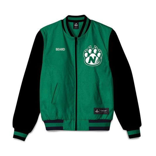 Northwest Missouri State - NCAA Men's Track & Field : Bret Beard - Bomber Jacket-0