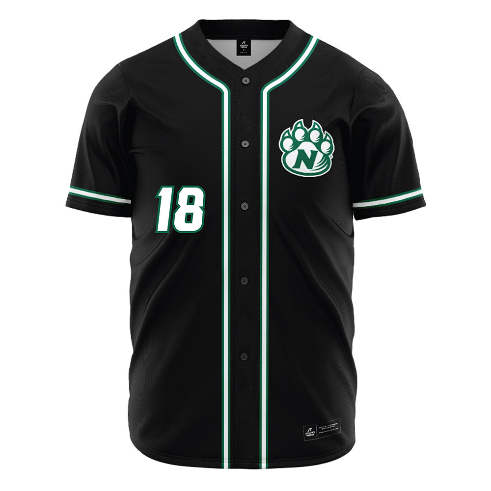 Northwest Missouri State - NCAA Baseball : Jordi Ventura - Black Jersey-0