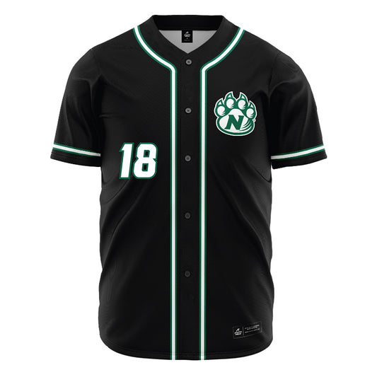 Northwest Missouri State - NCAA Baseball : Jordi Ventura - Black Jersey-0
