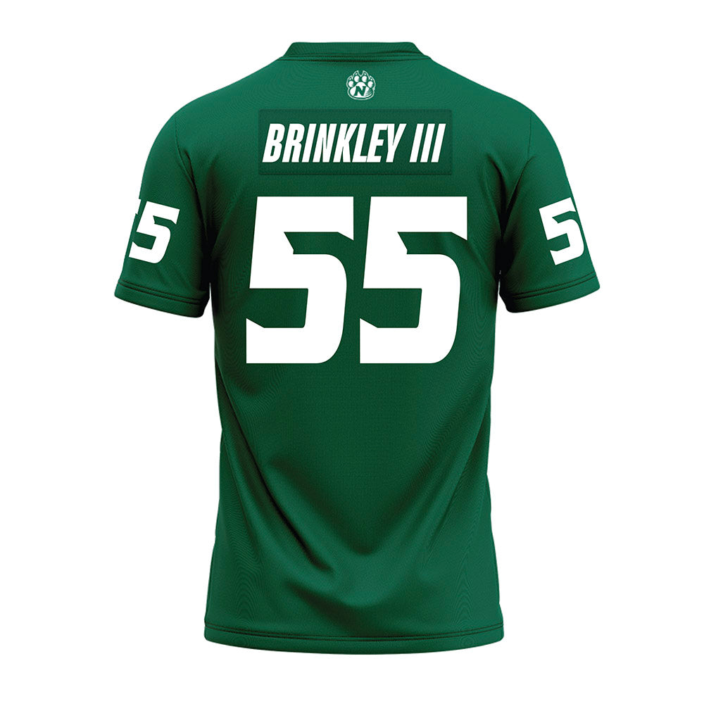 Northwest Missouri State - NCAA Football : Lorenzo Brinkley III - Green Premium Football Jersey-1