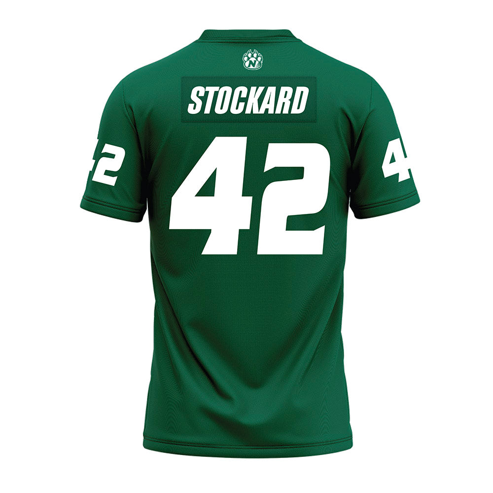 Northwest Missouri State - NCAA Football : Jacob Stockard - Green Premium Football Jersey-1
