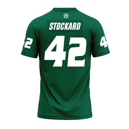 Northwest Missouri State - NCAA Football : Jacob Stockard - Green Premium Football Jersey-1