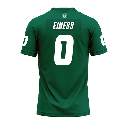 Northwest Missouri State - NCAA Football : Benjamin Einess - Green Premium Football Jersey-1