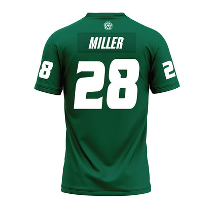 Northwest Missouri State - NCAA Football : Jackson Miller - Green Premium Football Jersey-1