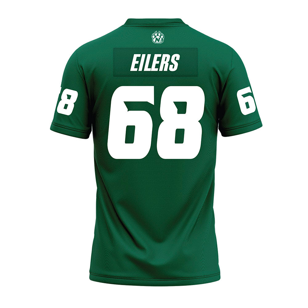 Northwest Missouri State - NCAA Football : Ethan Eilers - Green Premium Football Jersey-1