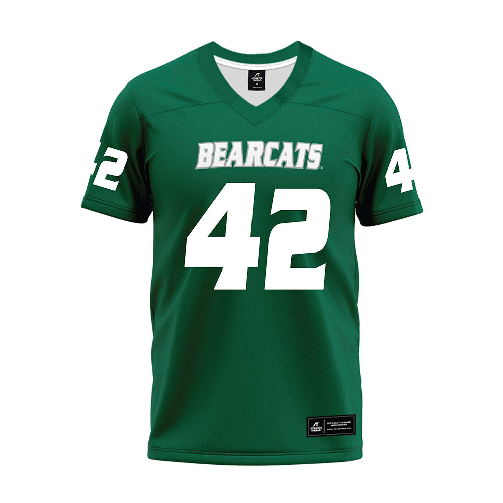 Northwest Missouri State - NCAA Football : Jacob Stockard - Green Premium Football Jersey-0