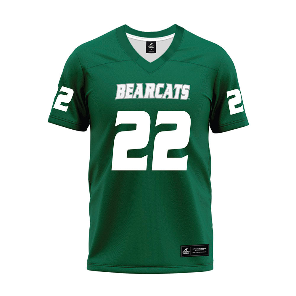 Northwest Missouri State - NCAA Football : Zac McLeay - Green Premium Football Jersey-0
