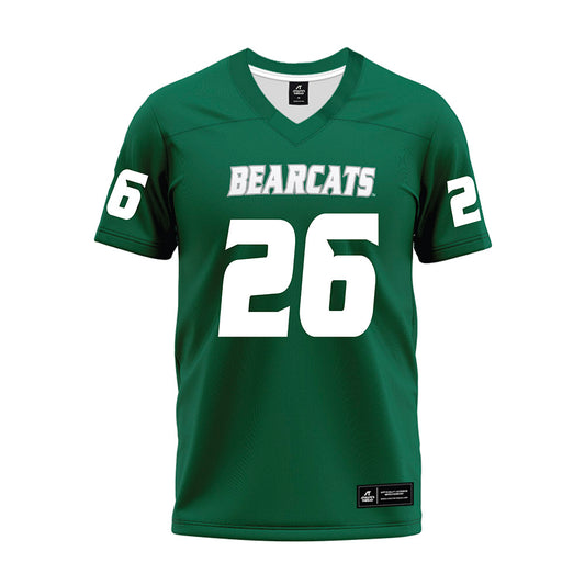 Northwest Missouri State - NCAA Football : Dominic Myers - Green Premium Football Jersey-0