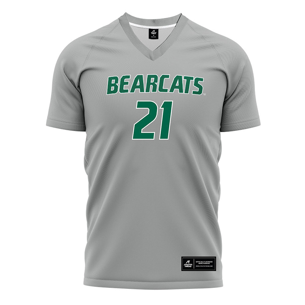 Northwest Missouri State - NCAA Women's Soccer : Ekaterina Theoharidis - Grey Soccer Jersey-0