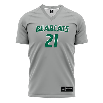 Northwest Missouri State - NCAA Women's Soccer : Ekaterina Theoharidis - Grey Soccer Jersey-0