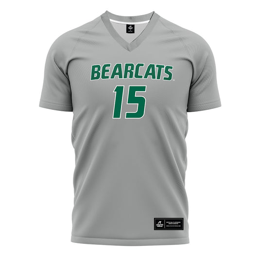 Northwest Missouri State - NCAA Women's Soccer : Lydia McVey - Grey Soccer Jersey-0