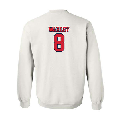 Gonzaga - NCAA Men's Basketball : Jalen Warley - Classic Shersey Crewneck Sweatshirt-1