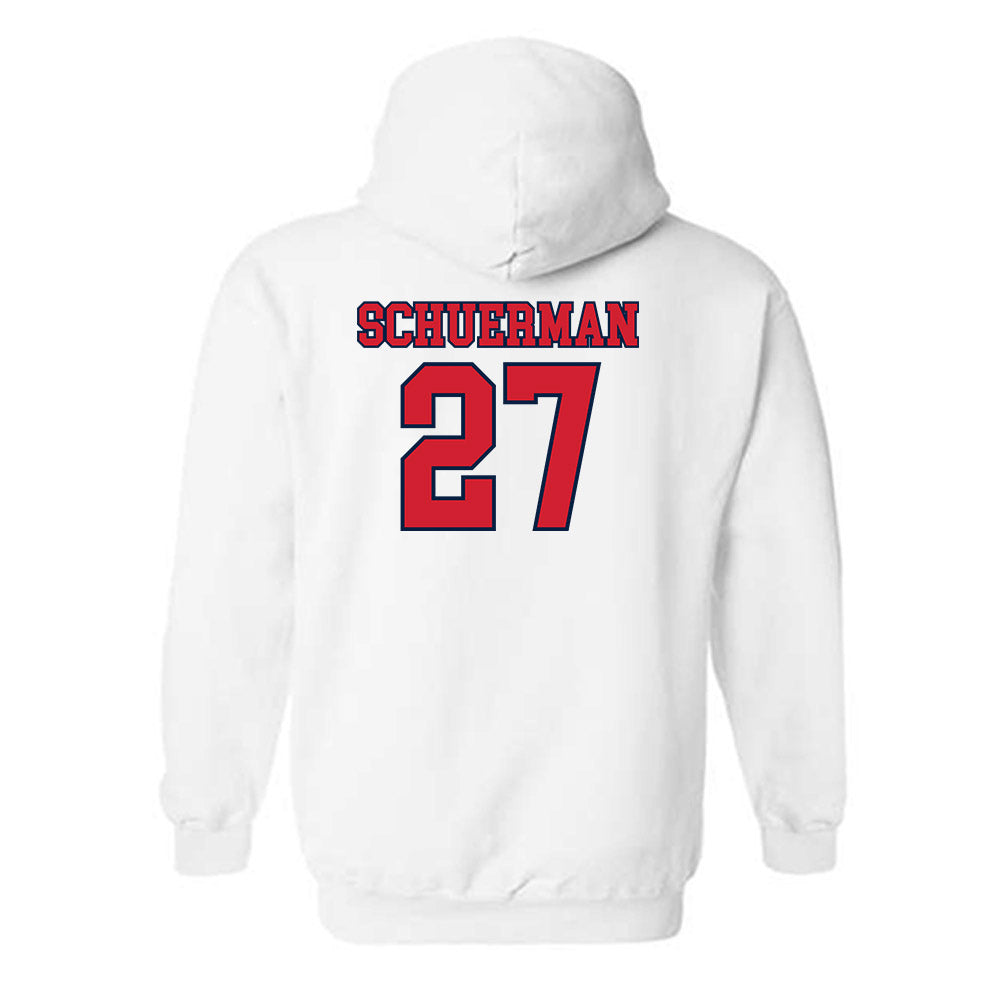 Gonzaga - NCAA Baseball : Rece Schuerman - Classic Shersey Hooded Sweatshirt-1