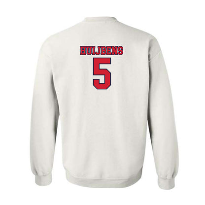 Gonzaga - NCAA Women's Basketball : Maud Huijbens - Classic Shersey Crewneck Sweatshirt-1