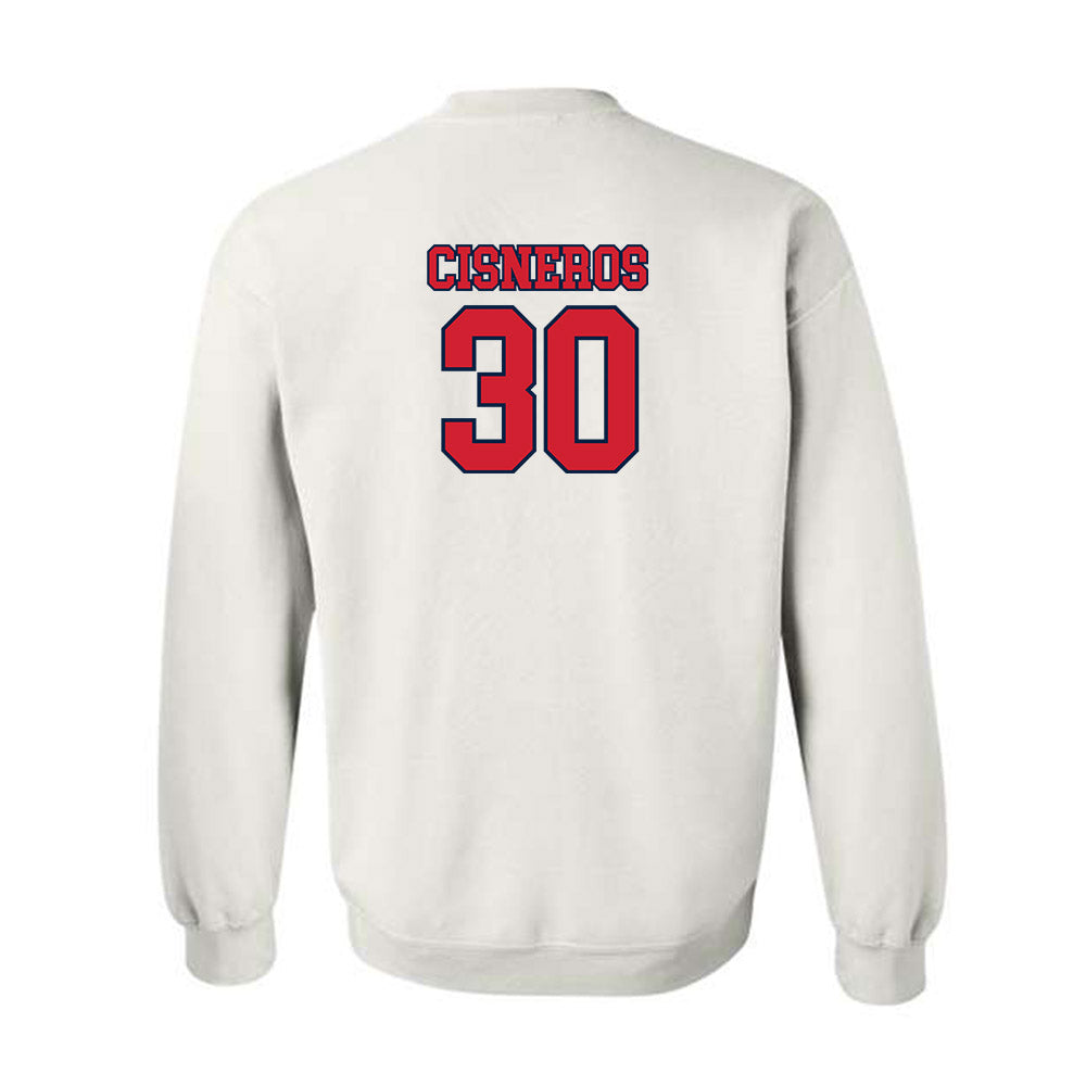 Gonzaga - NCAA Baseball : Andrew Cisneros - Classic Shersey Crewneck Sweatshirt-1