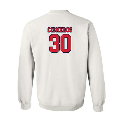 Gonzaga - NCAA Baseball : Andrew Cisneros - Classic Shersey Crewneck Sweatshirt-1