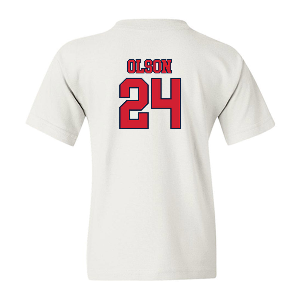 Gonzaga - NCAA Men's Soccer : Morgan Olson - Classic Shersey Youth T-Shirt-1