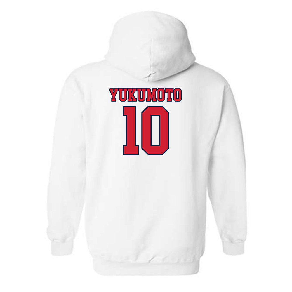 Gonzaga - NCAA Baseball : Ty Yukumoto - Classic Shersey Hooded Sweatshirt-1