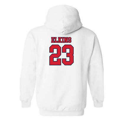 Gonzaga - NCAA Men's Soccer : Benjamin Elkins - Classic Shersey Hooded Sweatshirt-1