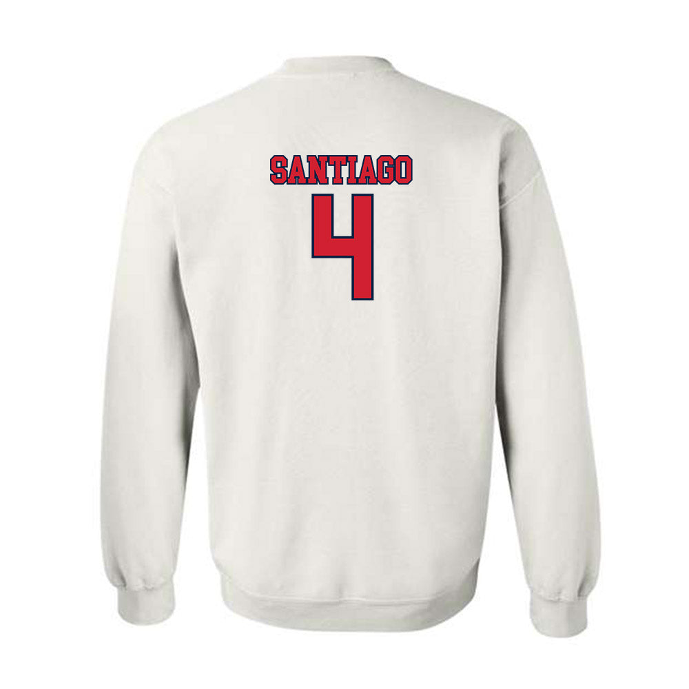 Gonzaga - NCAA Baseball : Kainoa Santiago - Classic Shersey Crewneck Sweatshirt-1