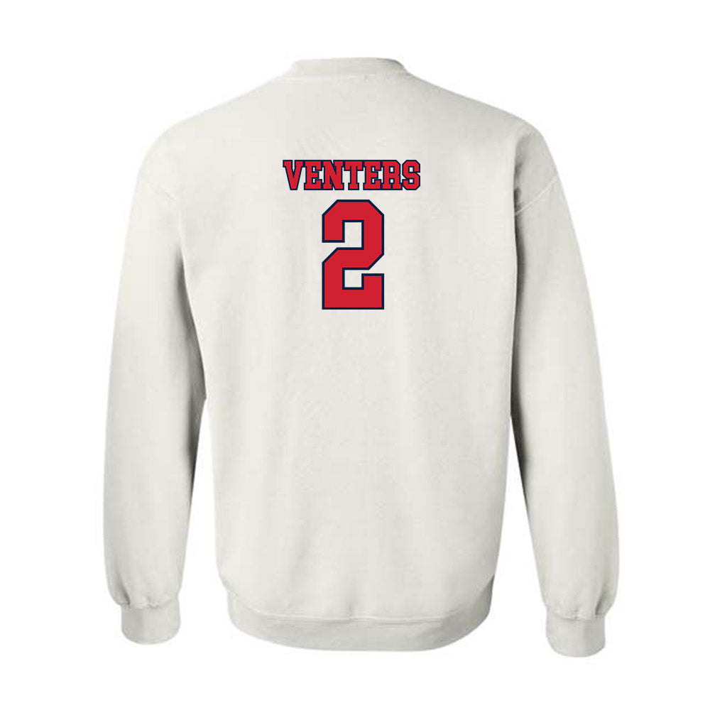 Gonzaga - NCAA Men's Basketball : Steele Venters - Classic Shersey Crewneck Sweatshirt-1