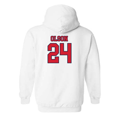 Gonzaga - NCAA Men's Soccer : Morgan Olson - Classic Shersey Hooded Sweatshirt-1
