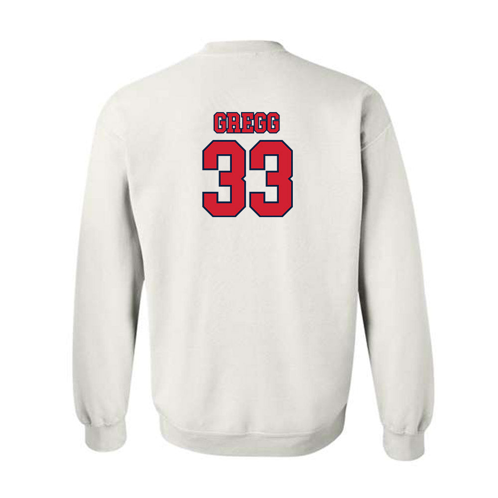 Gonzaga - NCAA Men's Basketball : Benjamin Gregg - Classic Shersey Crewneck Sweatshirt-1