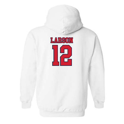 Gonzaga - NCAA Women's Volleyball : Autumn Larson - Classic Shersey Hooded Sweatshirt-1