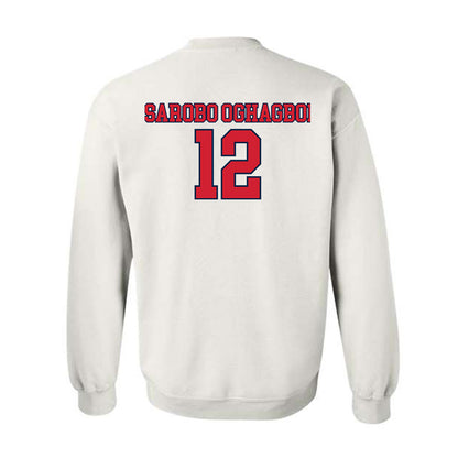 Gonzaga - NCAA Women's Basketball : Christabel Osarobo Oghagbon - Classic Shersey Crewneck Sweatshirt-1