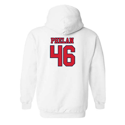 Gonzaga - NCAA Baseball : Jace Phelan - Classic Shersey Hooded Sweatshirt-1