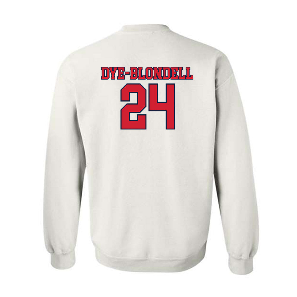 Gonzaga - NCAA Women's Soccer : Addison Dye-Blondell - Classic Shersey Crewneck Sweatshirt-1