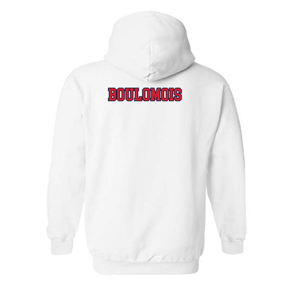 Gonzaga - NCAA Women's Tennis : Safien Boulomois - Classic Fashion Shersey Hooded Sweatshirt-1