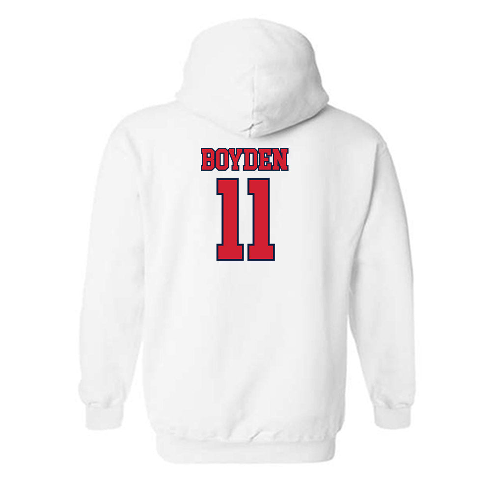 Gonzaga - NCAA Women's Soccer : Annie Boyden - Classic Shersey Hooded Sweatshirt-1