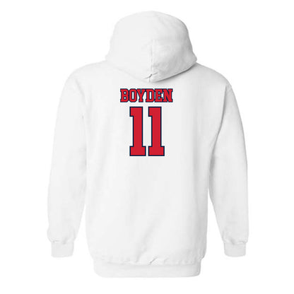 Gonzaga - NCAA Women's Soccer : Annie Boyden - Classic Shersey Hooded Sweatshirt-1