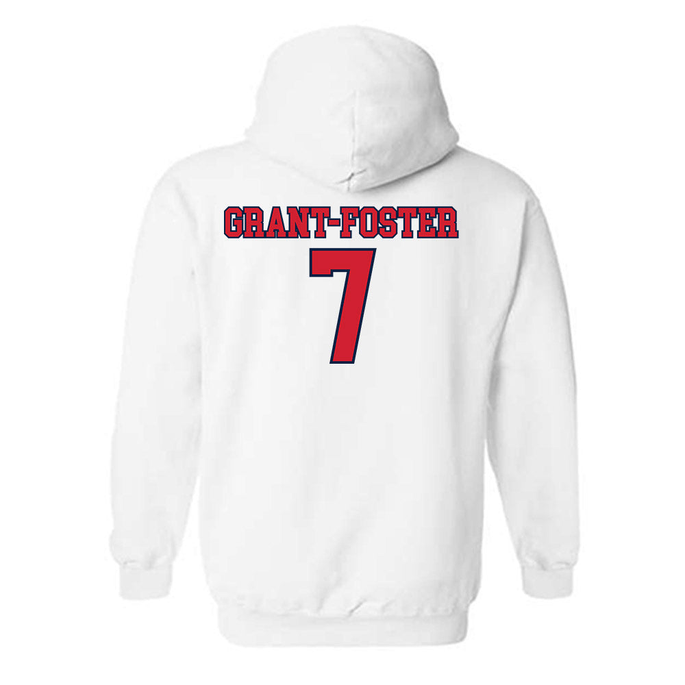 Gonzaga - NCAA Men's Basketball : Tyon Grant-Foster - Classic Shersey Hooded Sweatshirt-1