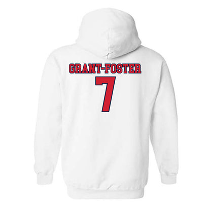 Gonzaga - NCAA Men's Basketball : Tyon Grant-Foster - Classic Shersey Hooded Sweatshirt-1